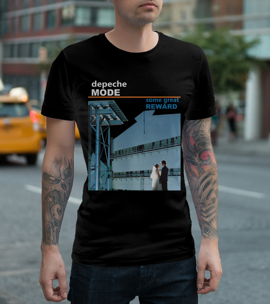 Depeche Mode Some Great Reward Factory Wedding Scene T-Shirt