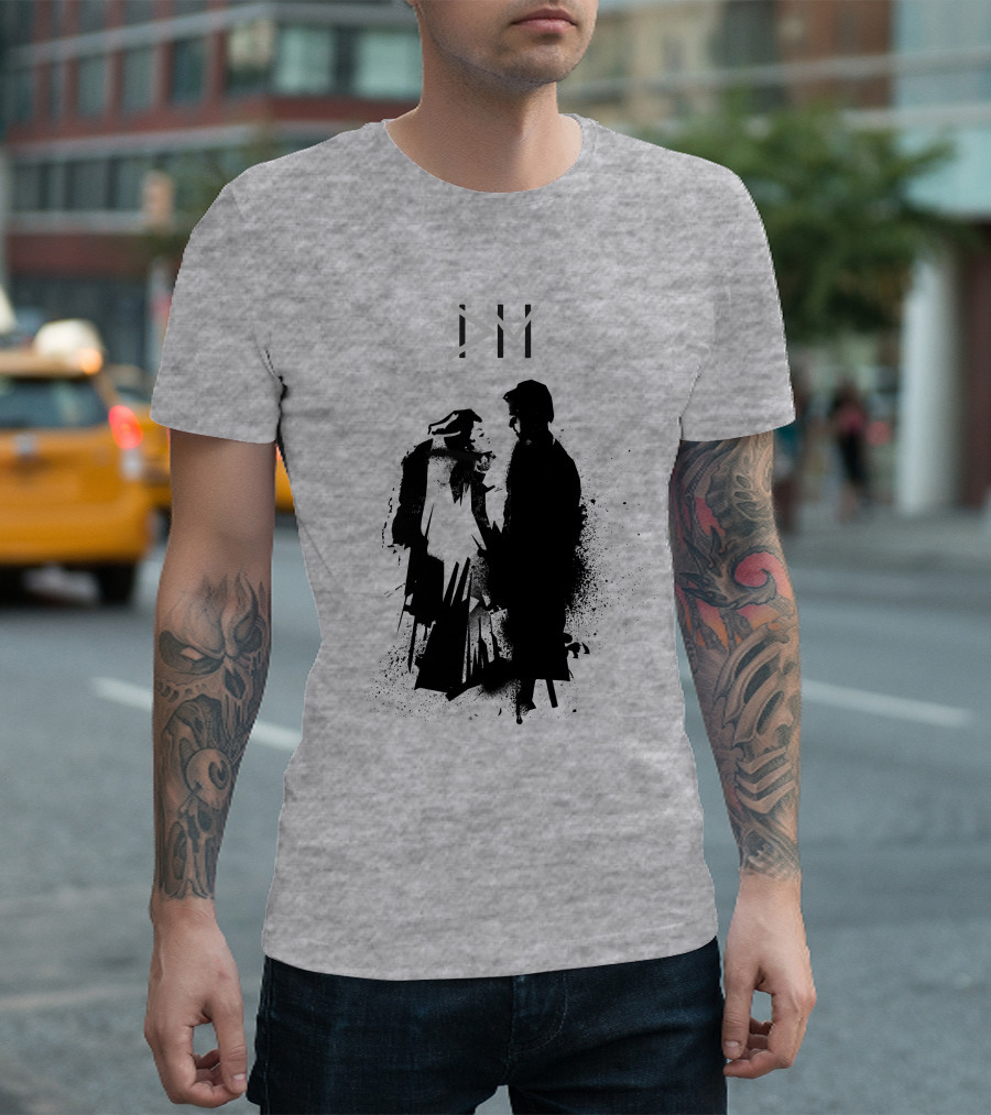Dpm 44 Shadow Figures Silhouette Artwork T-Shirt