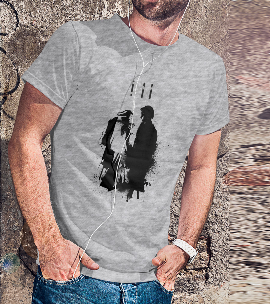 Dpm 44 Shadow Figures Silhouette Artwork T-Shirt