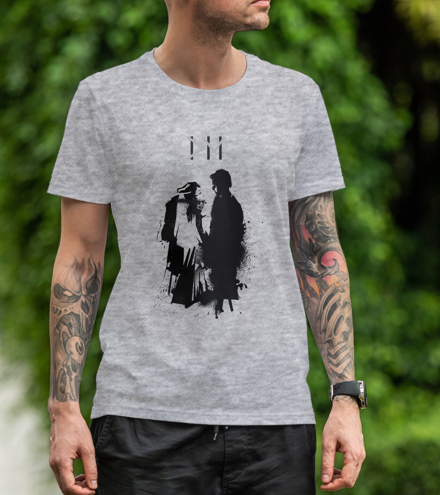 Dpm 44 Shadow Figures Silhouette Artwork T-Shirt