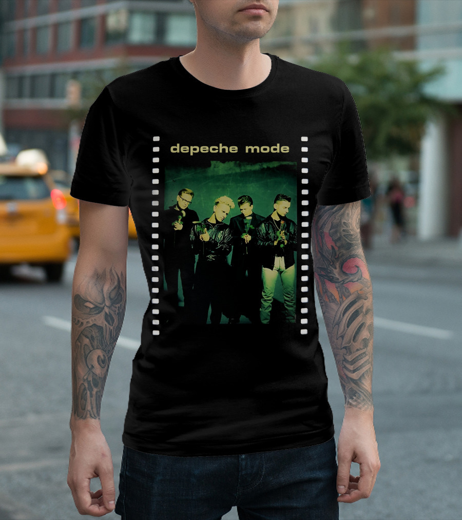Depeche Mode Film Roll Portraiture T-Shirt