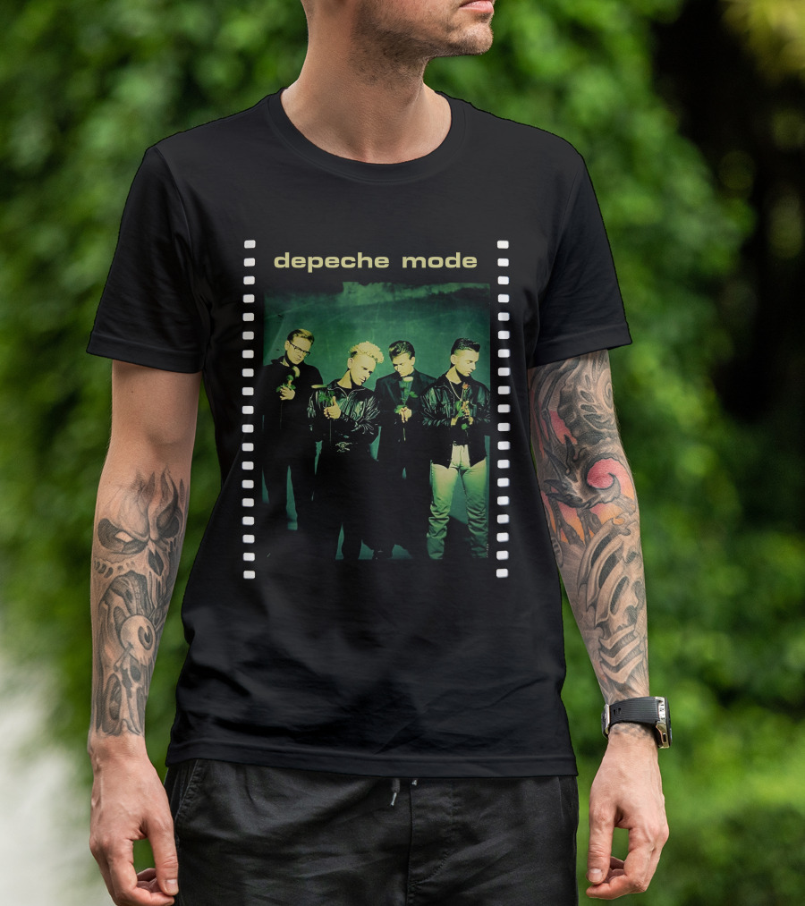 Depeche Mode Film Roll Portraiture T-Shirt