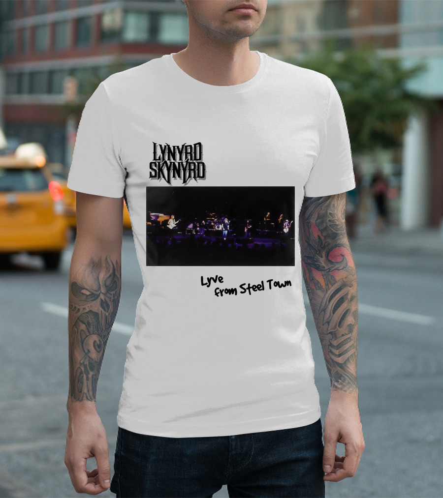 Lynyrd Skynyrd Lyve From Steel Town T-Shirt