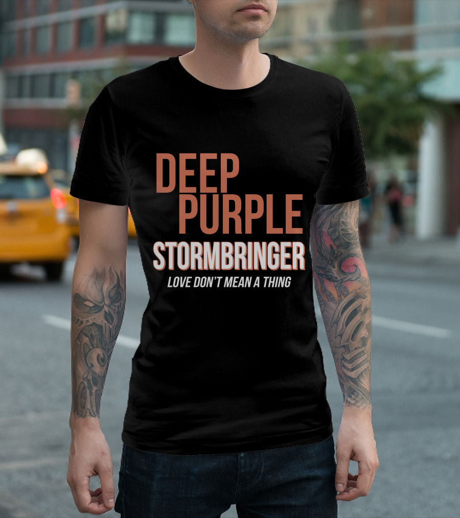 Deep Purple Stormbringer Love Don't Mean A Thing T-Shirt
