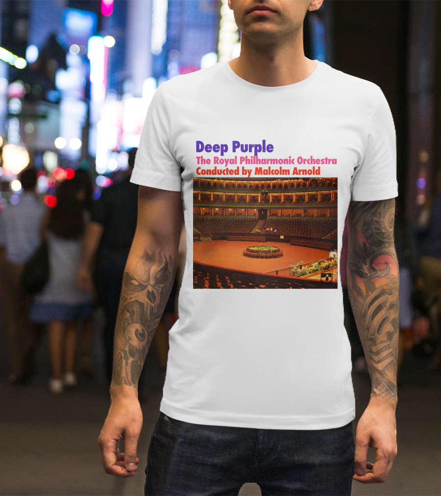 Deep Purple The Royal Philharmonic Orchestra Conducted By Malcolm Arnold T-Shirt