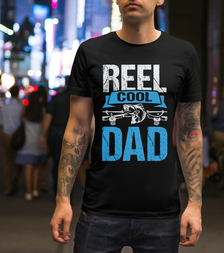 Reel Cool Dad Fishing T-Shirt