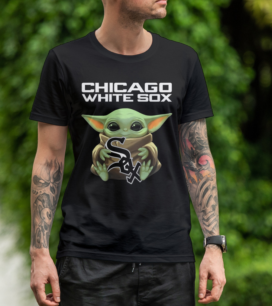 Chicago White Sox Baby Yoda Sox T-Shirt