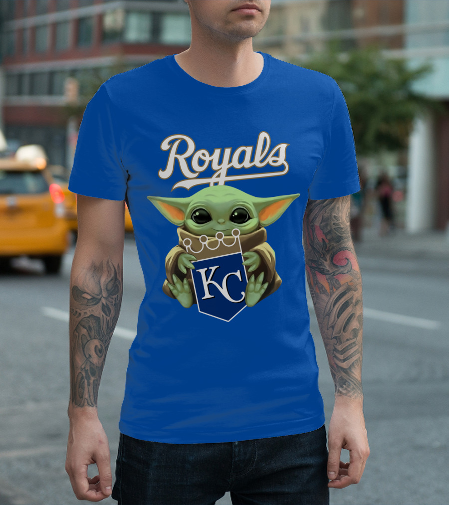 Baby Yoda Royals KC T-Shirt