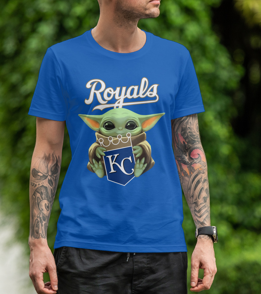 Baby Yoda Royals KC T-Shirt