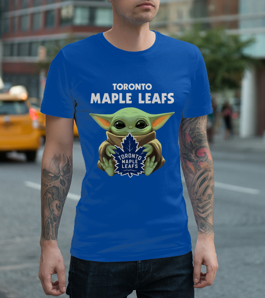Toronto Maple Leafs Baby Yoda T-Shirt