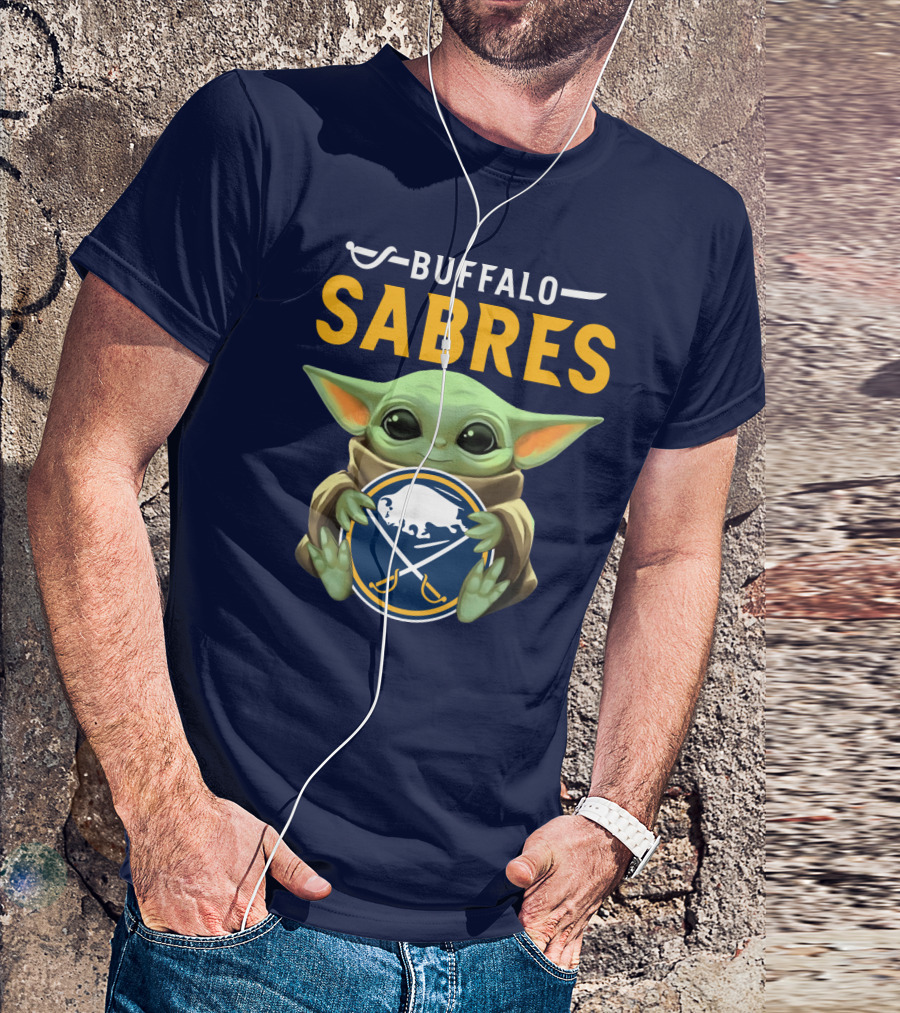 Buffalo Sabres Baby Yoda T-Shirt