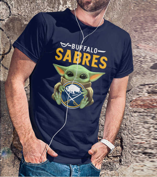 Buffalo Sabres Baby Yoda T-Shirt