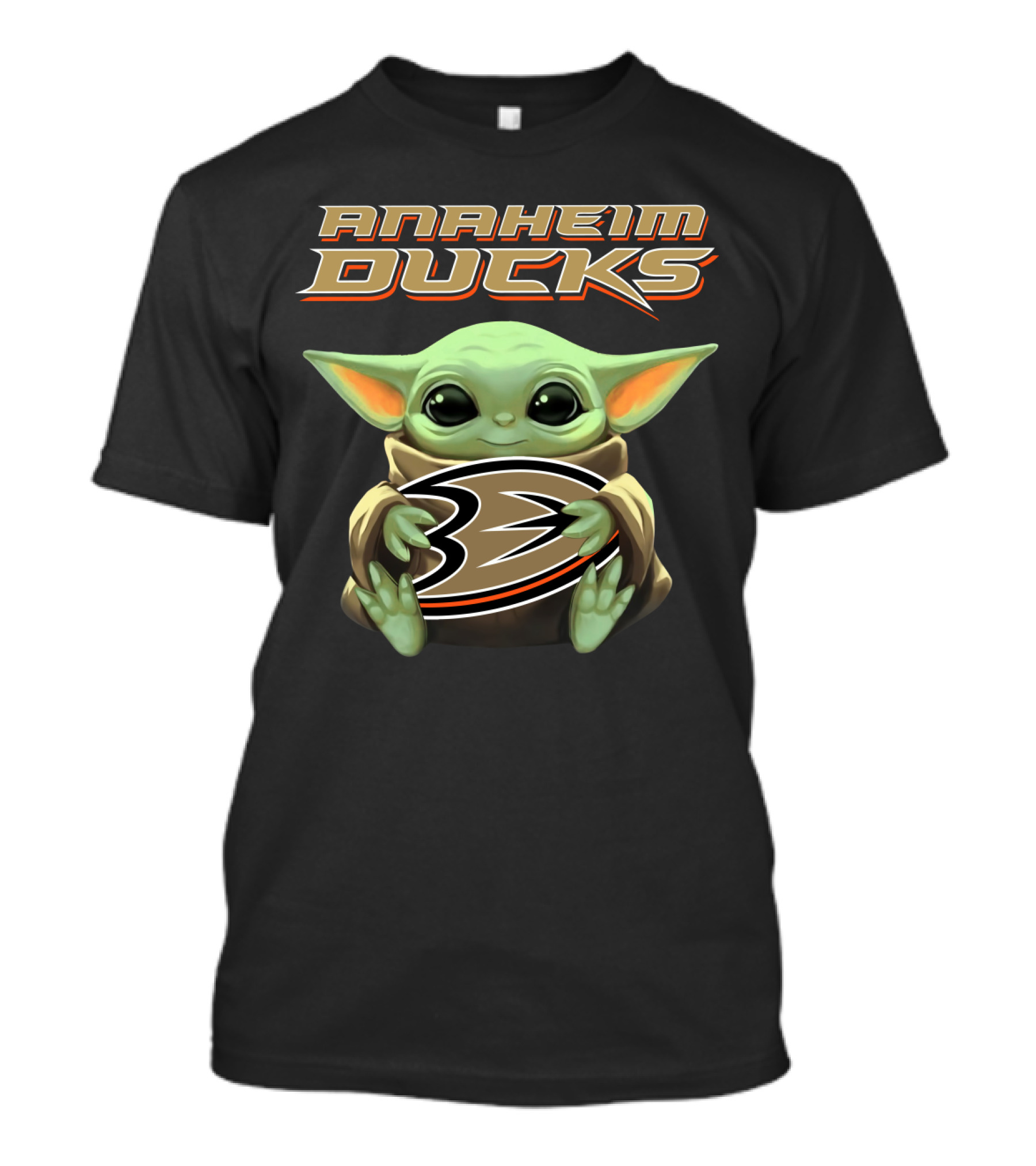 Anaheim Ducks Baby Yoda T-Shirt