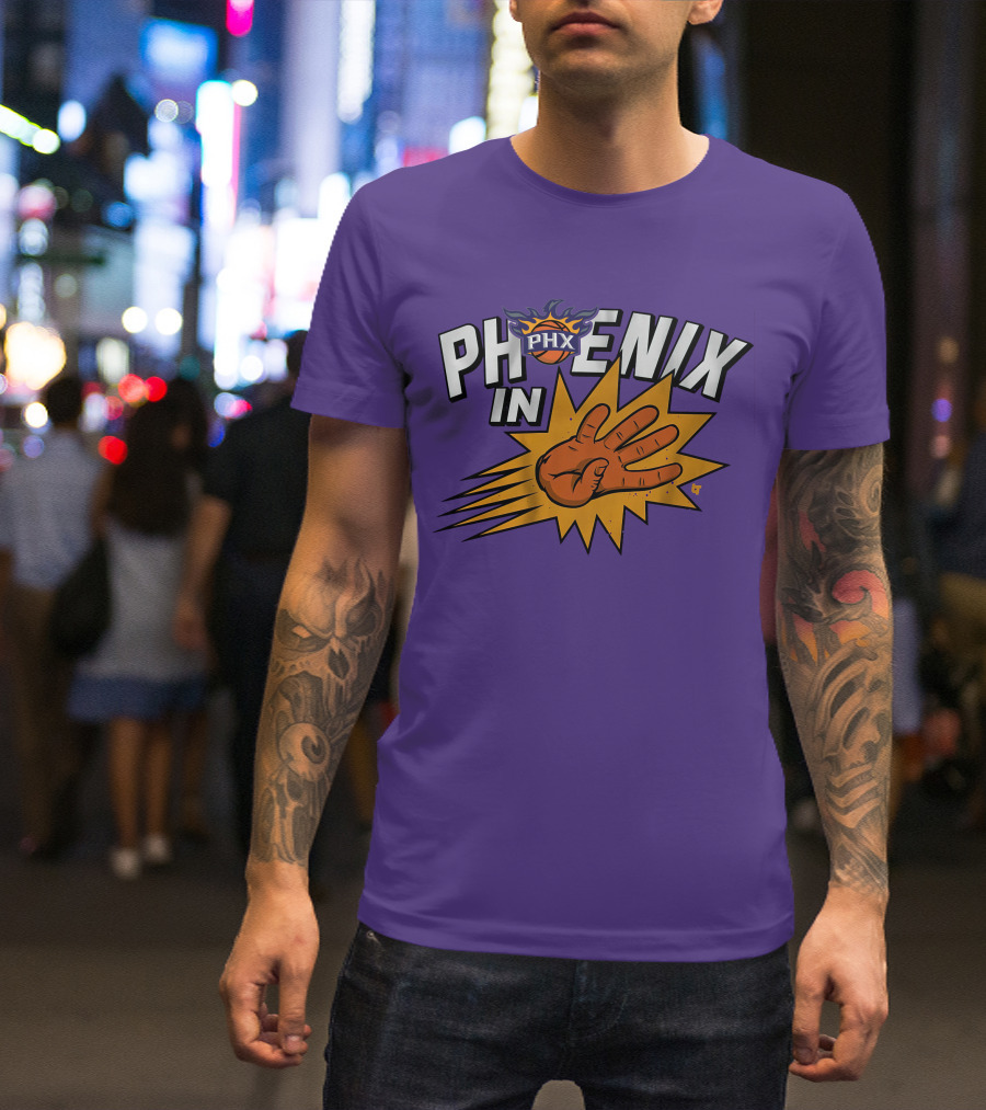 Phoenix In Five PHX Basketball Team Suns Fan T-Shirt