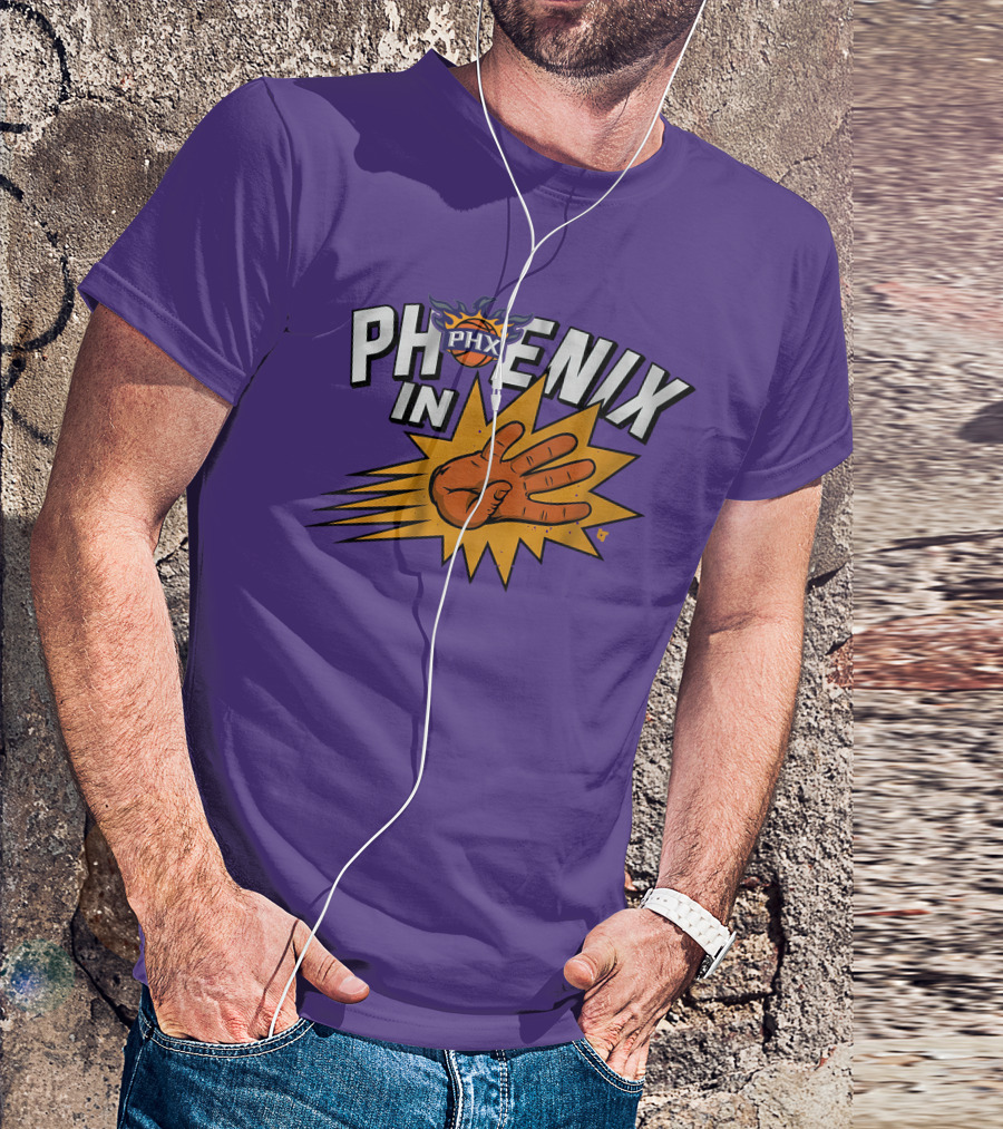 Phoenix In Five PHX Basketball Team Suns Fan T-Shirt