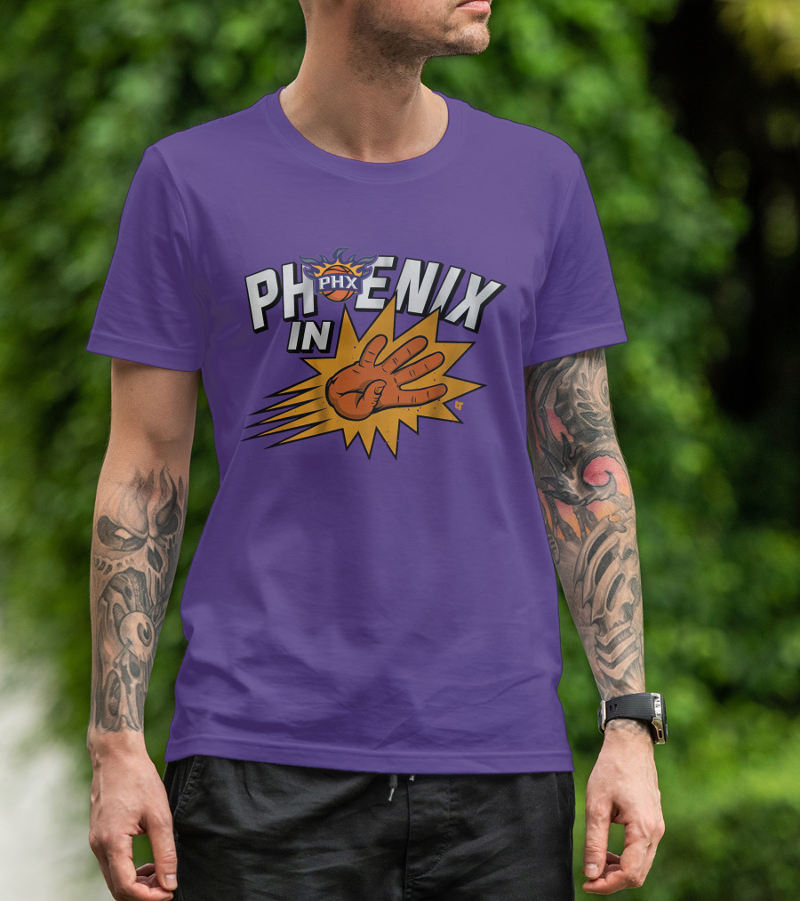 Phoenix In Five PHX Basketball Team Suns Fan T-Shirt