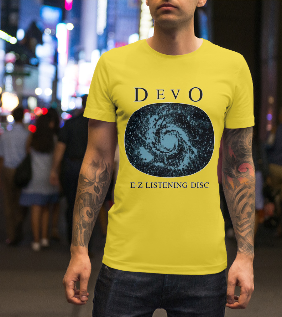 DEVO E-Z Listening Disc Spiral T-Shirt
