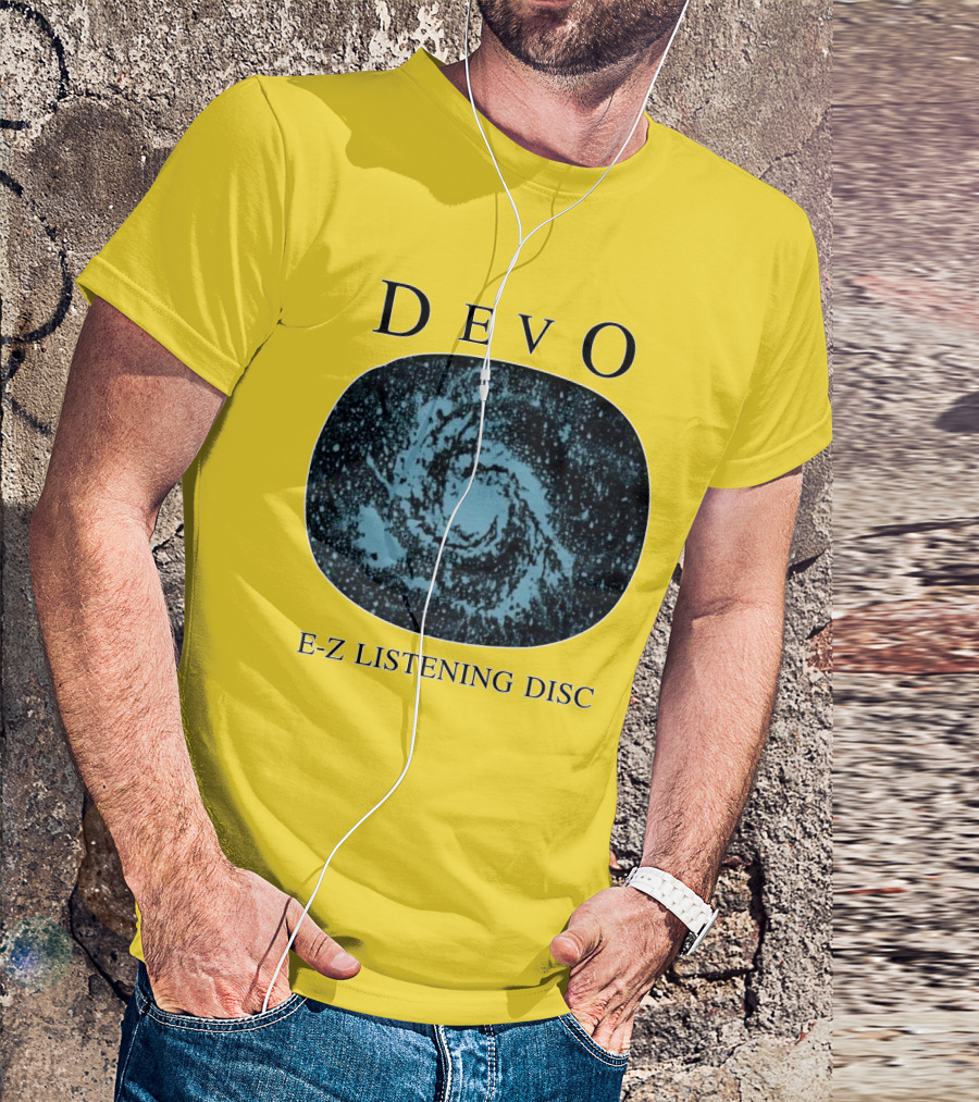 DEVO E-Z Listening Disc Spiral T-Shirt