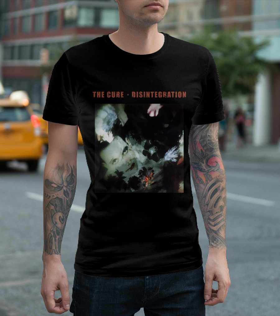 The Cure Disintegration Album Cover T-Shirt