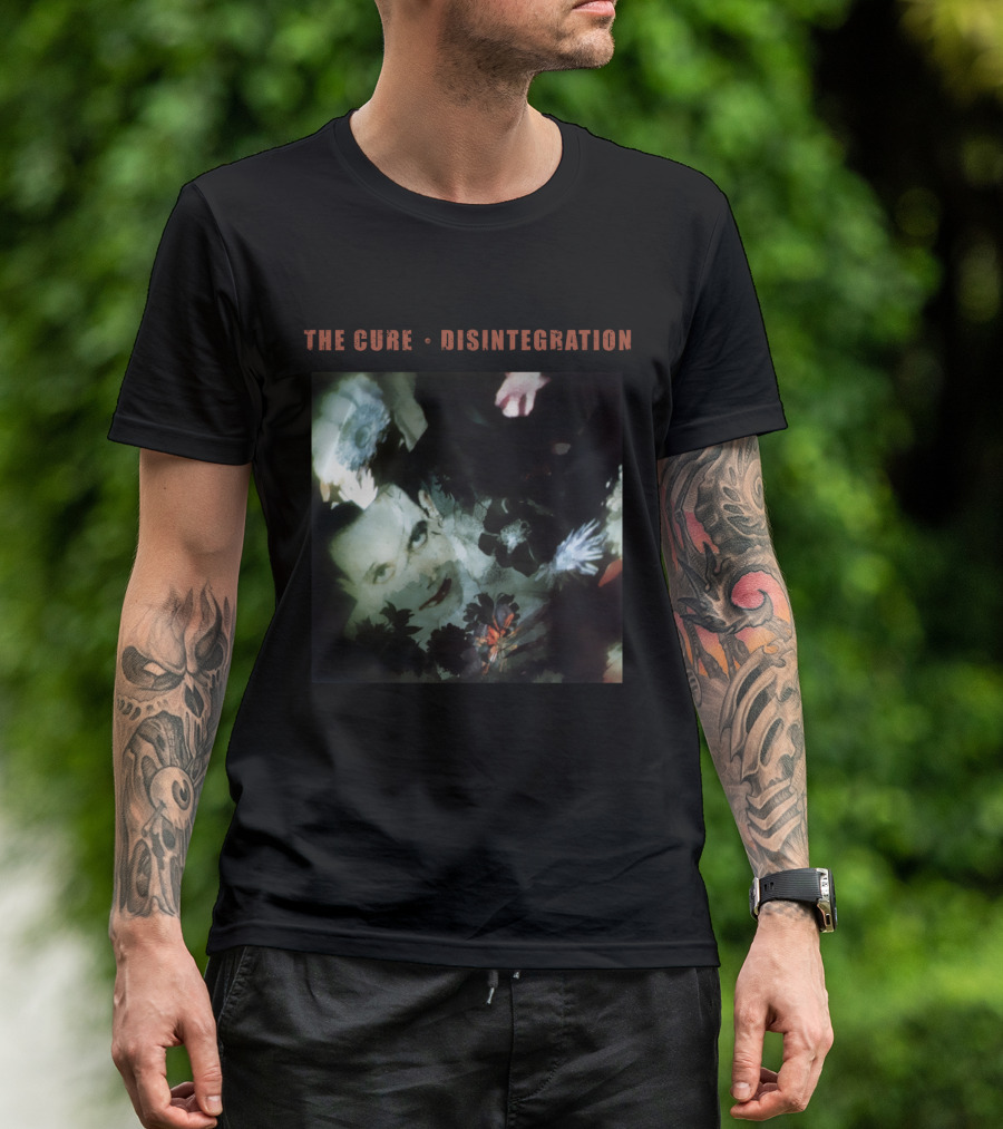 The Cure Disintegration Album Cover T-Shirt