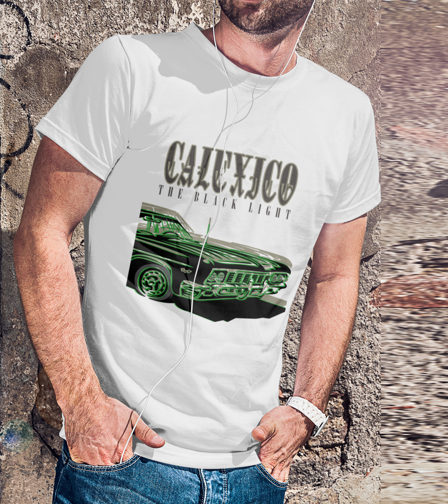 Calexico The Black Light Classic Car T-Shirt