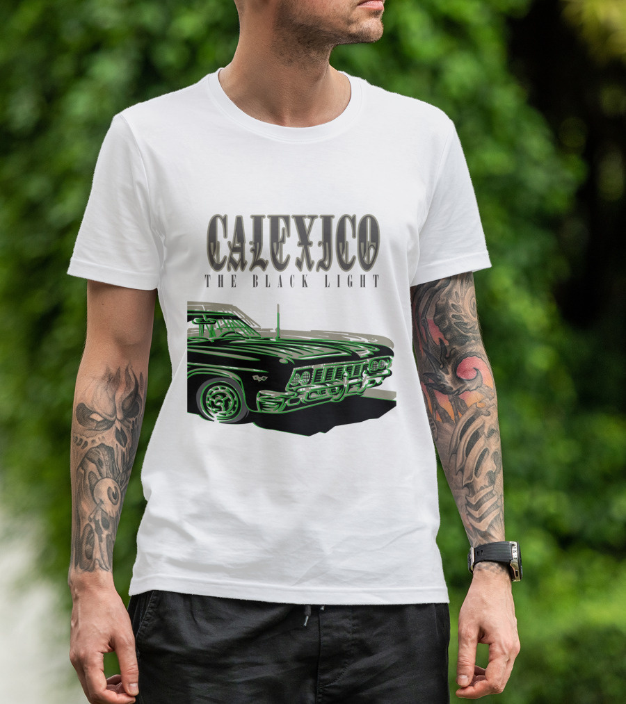 Calexico The Black Light Classic Car T-Shirt