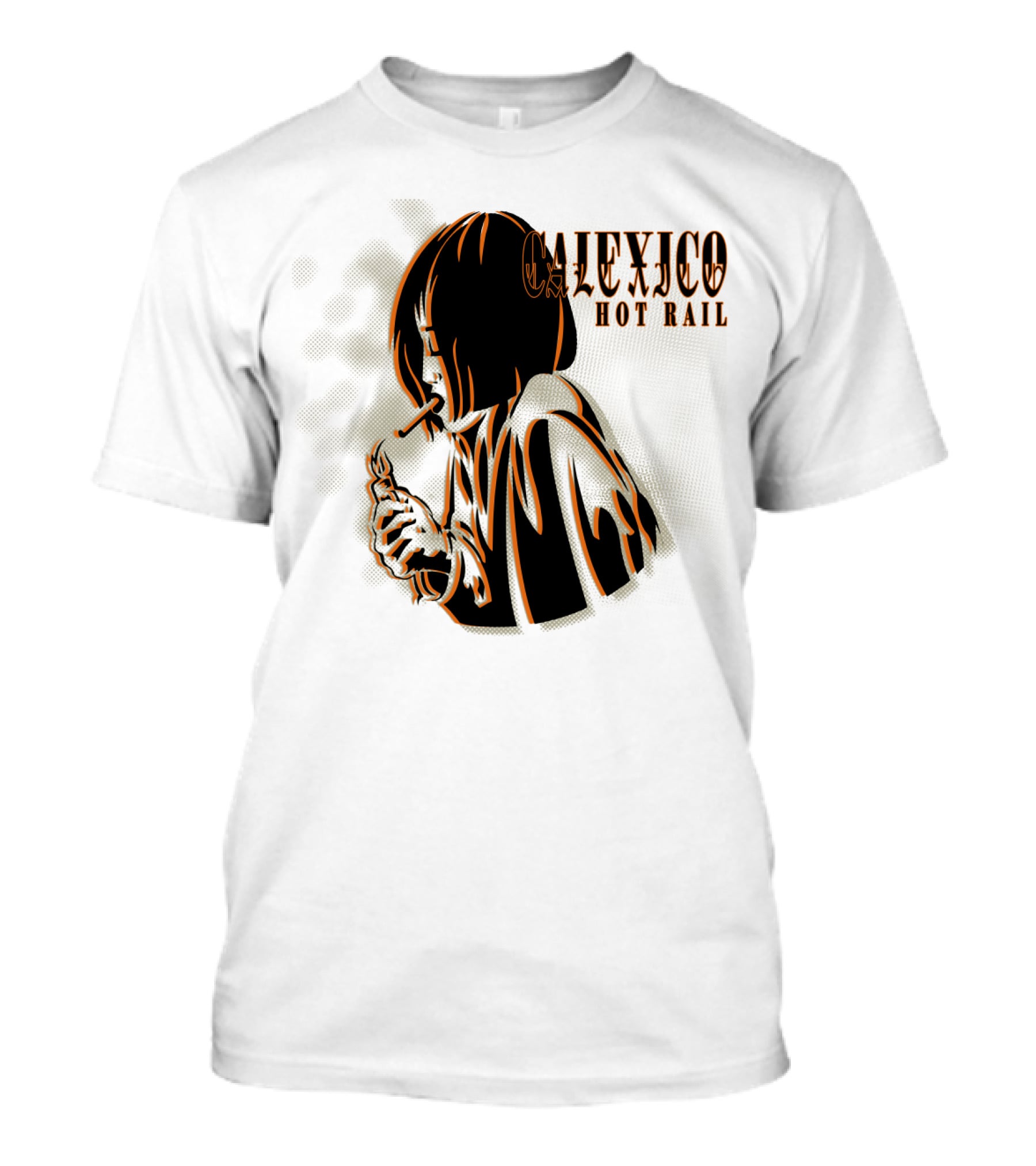Calexico Hot Rail Smoking Figure T-Shirt