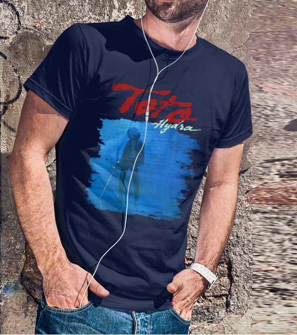Toto Hydra Sword Figure Blue Square T-Shirt