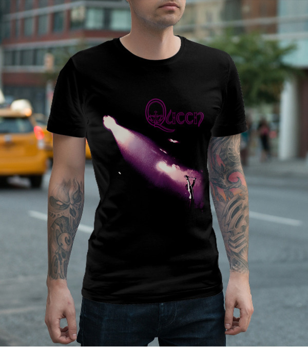 Queen Purple Stage Performance Iconic Band T-Shirt