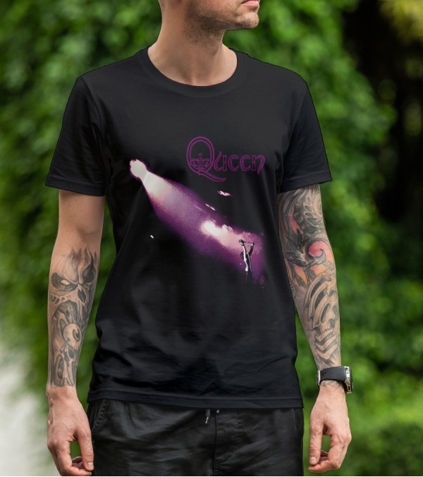 Queen Purple Stage Performance Iconic Band T-Shirt
