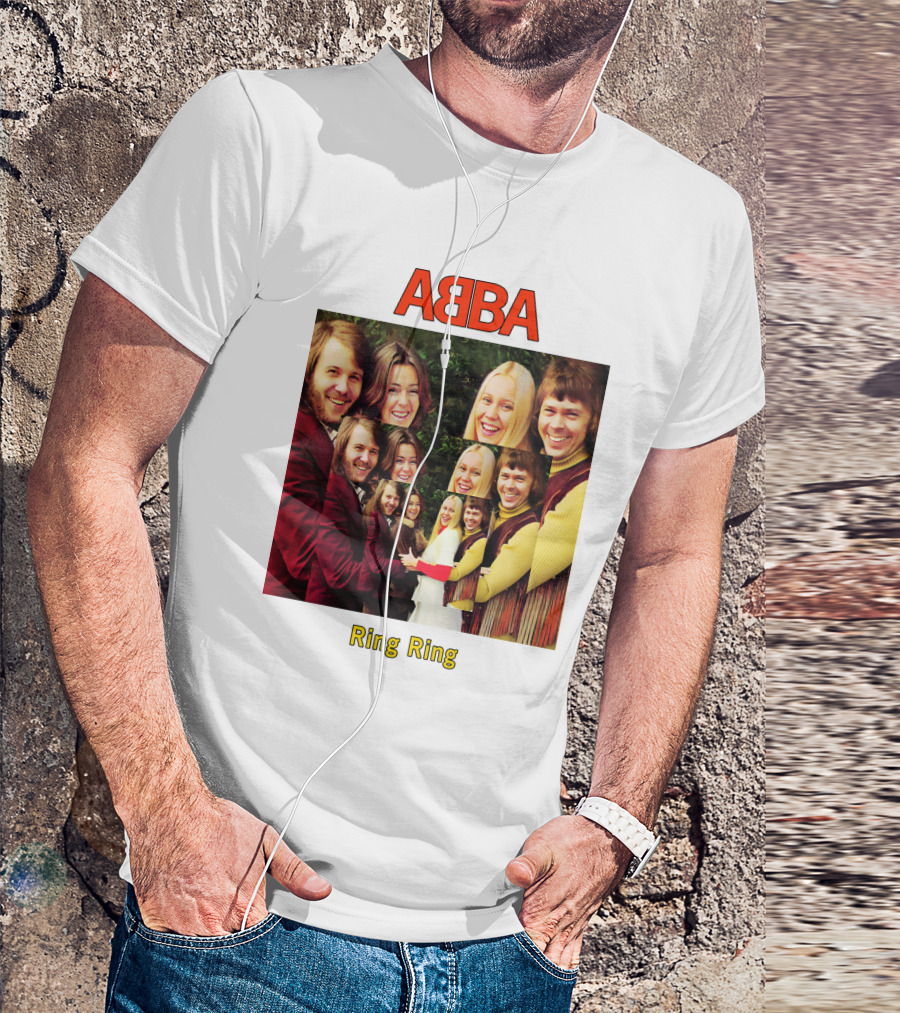 ABBA Ring Ring Album Cover T-Shirt