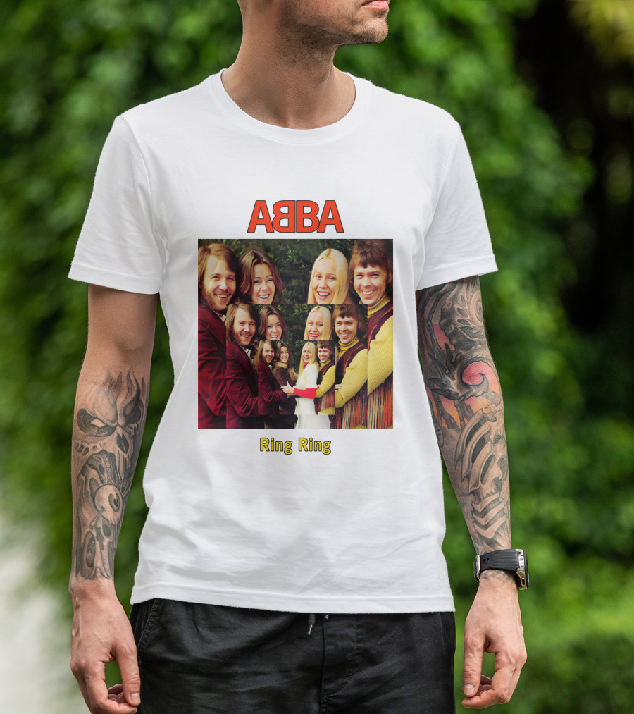 ABBA Ring Ring Album Cover T-Shirt