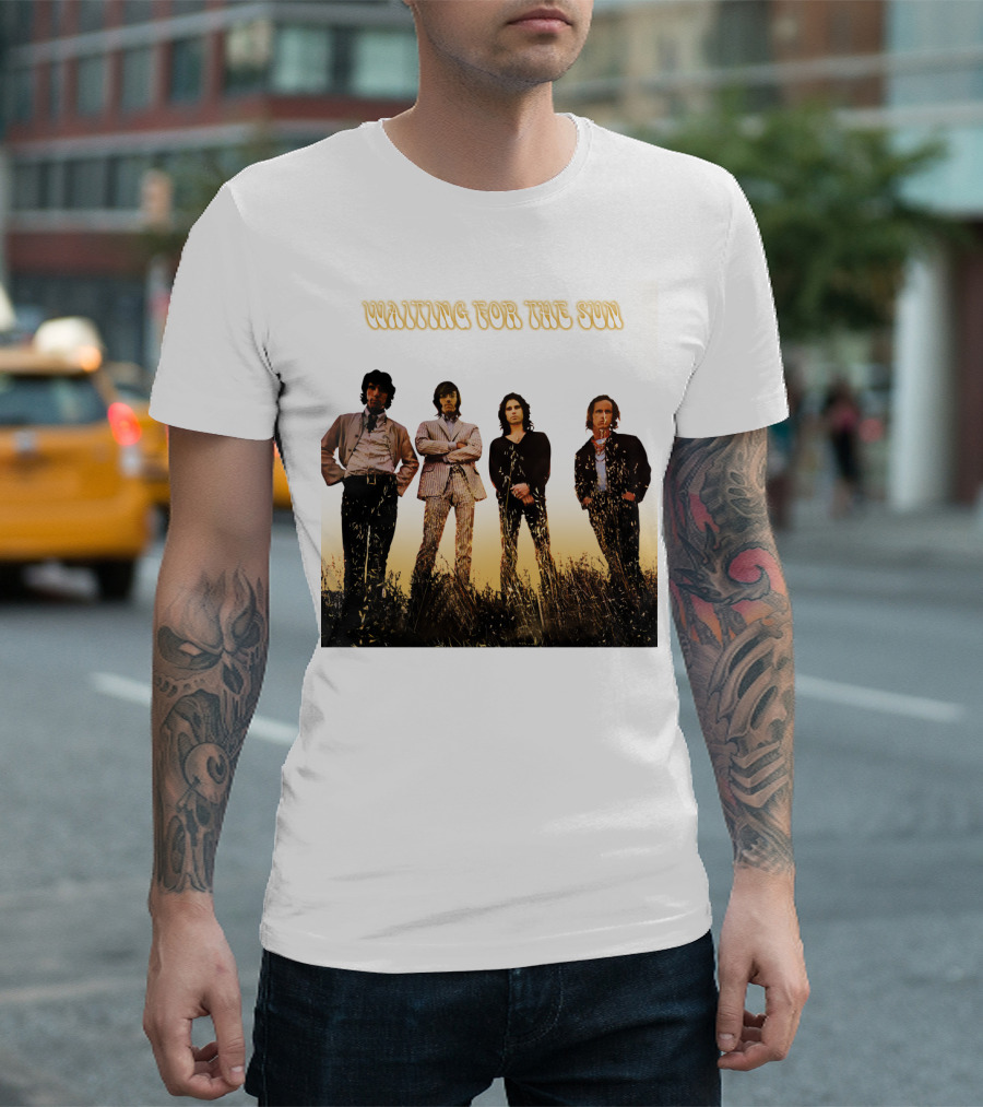 Waiting For The Sun The Doors Band Members T-Shirt