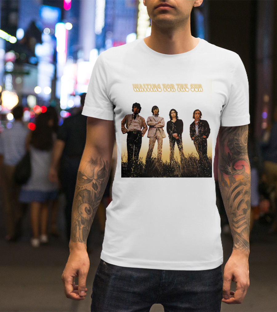 Waiting For The Sun The Doors Band Members T-Shirt