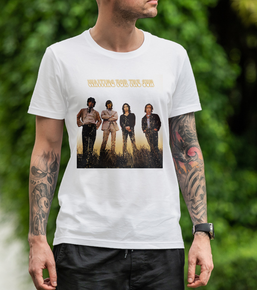 Waiting For The Sun The Doors Band Members T-Shirt