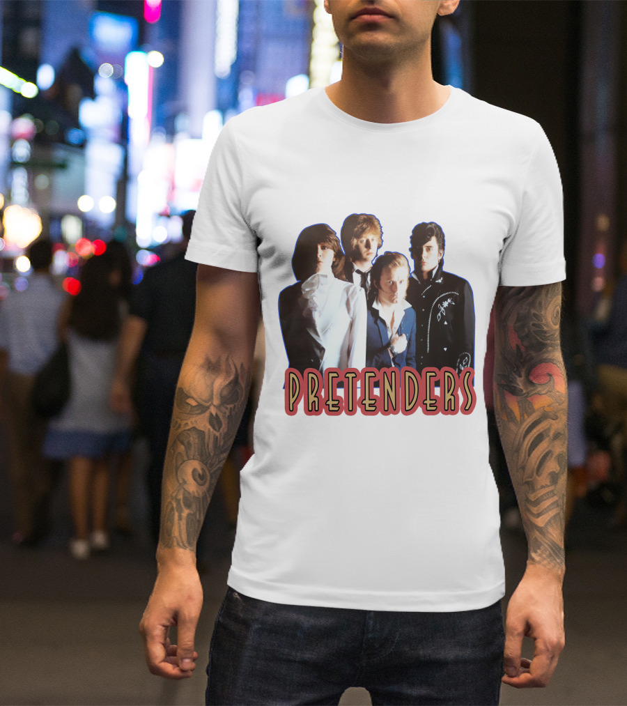 Pretenders Band Group Photo T-Shirt