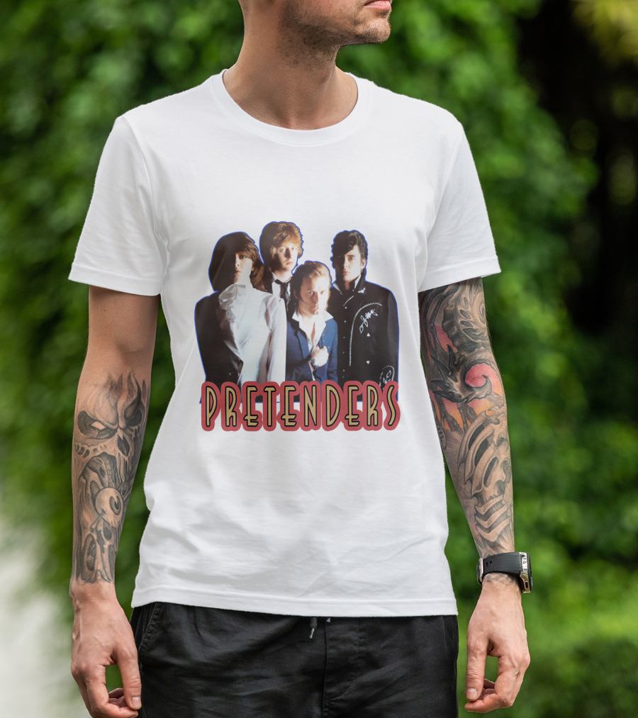 Pretenders Band Group Photo T-Shirt