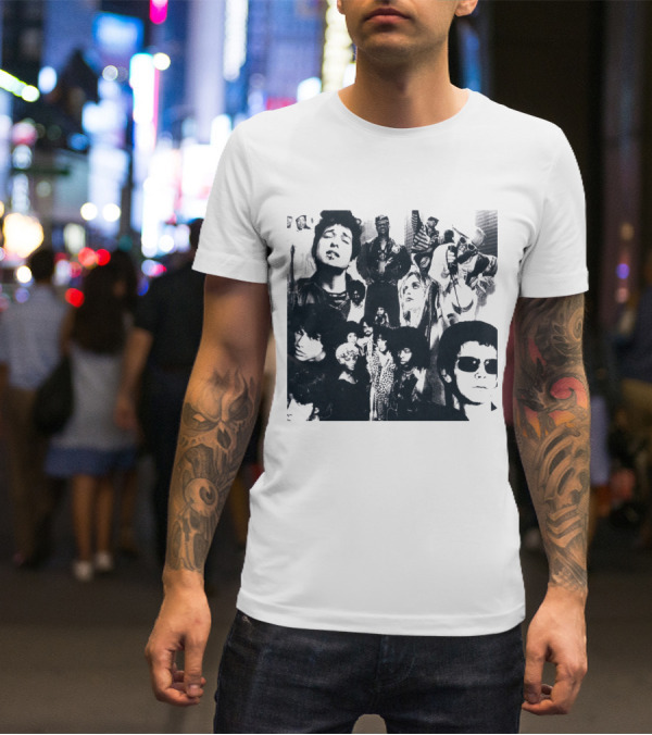 Duran Duran Thank You Album Collage Recognizable Music Figures T-Shirt