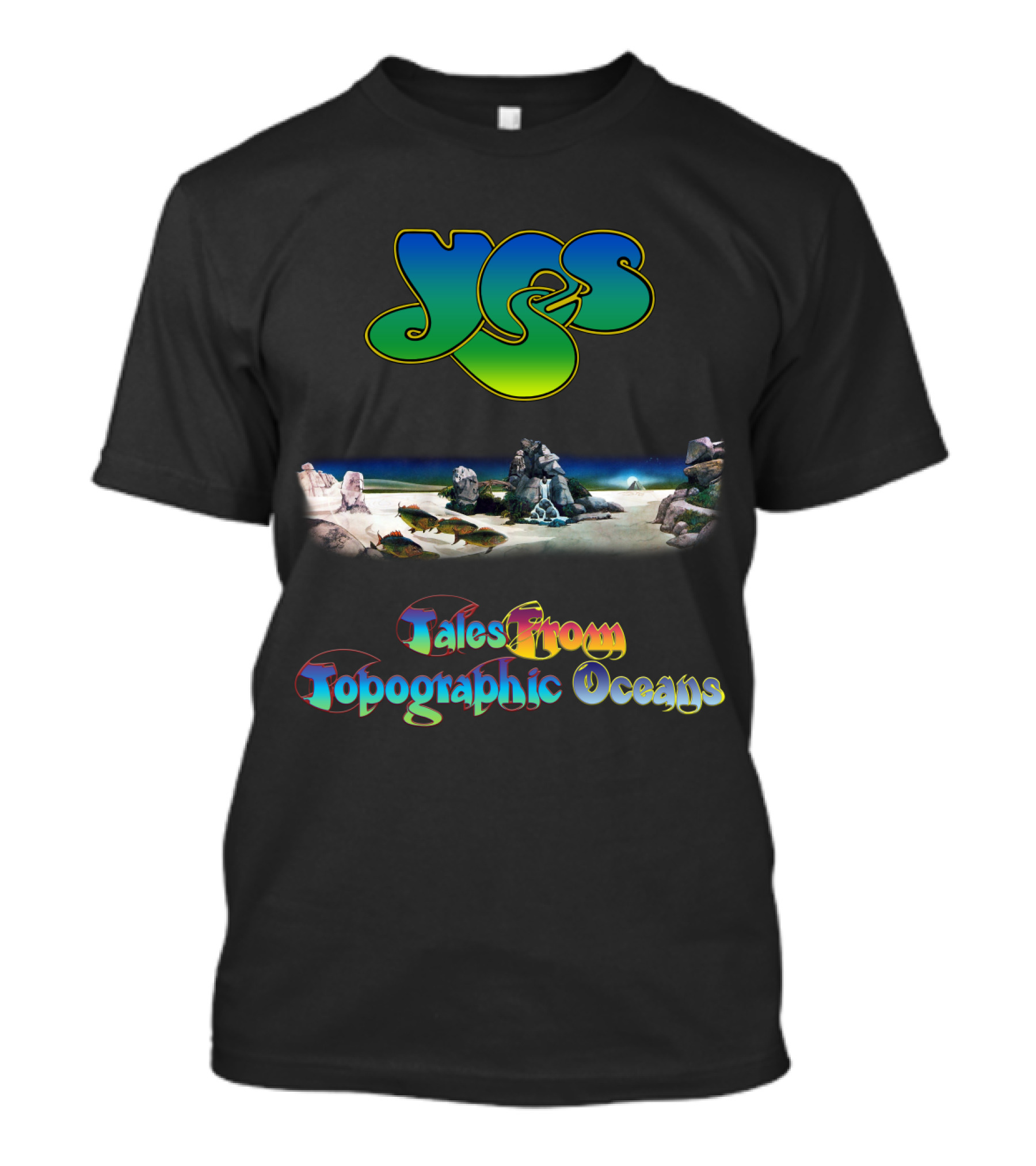 Yes Tales From Topographic Oceans Album T-Shirt