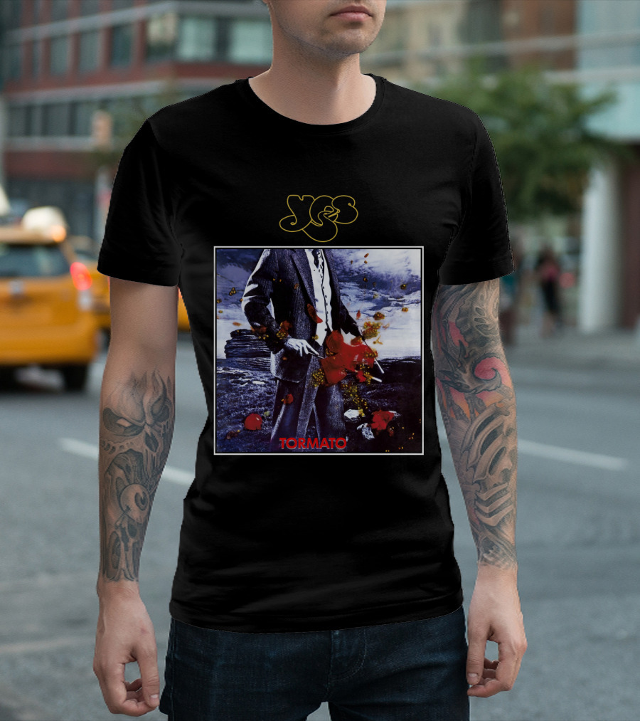 Yes Tormato Album Cover Classic Prog Rock T-Shirt