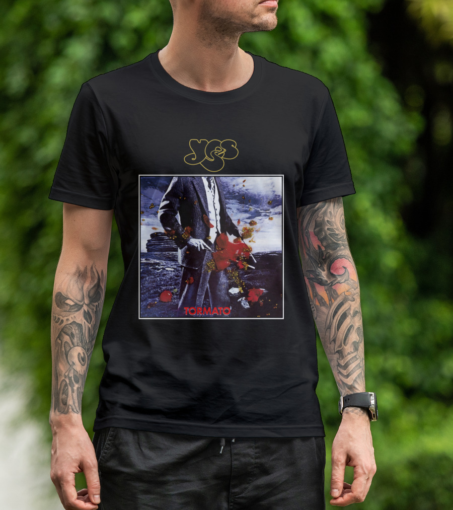 Yes Tormato Album Cover Classic Prog Rock T-Shirt