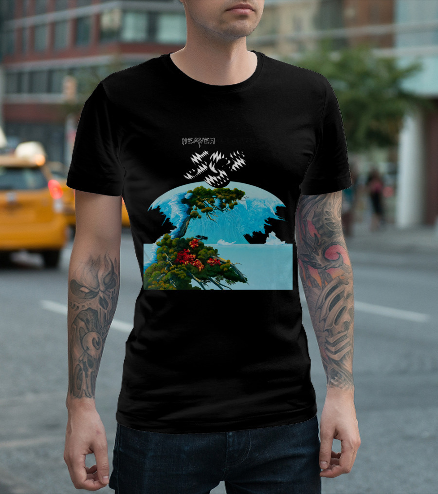 Yes Heaven And Earth Album Cover T-Shirt