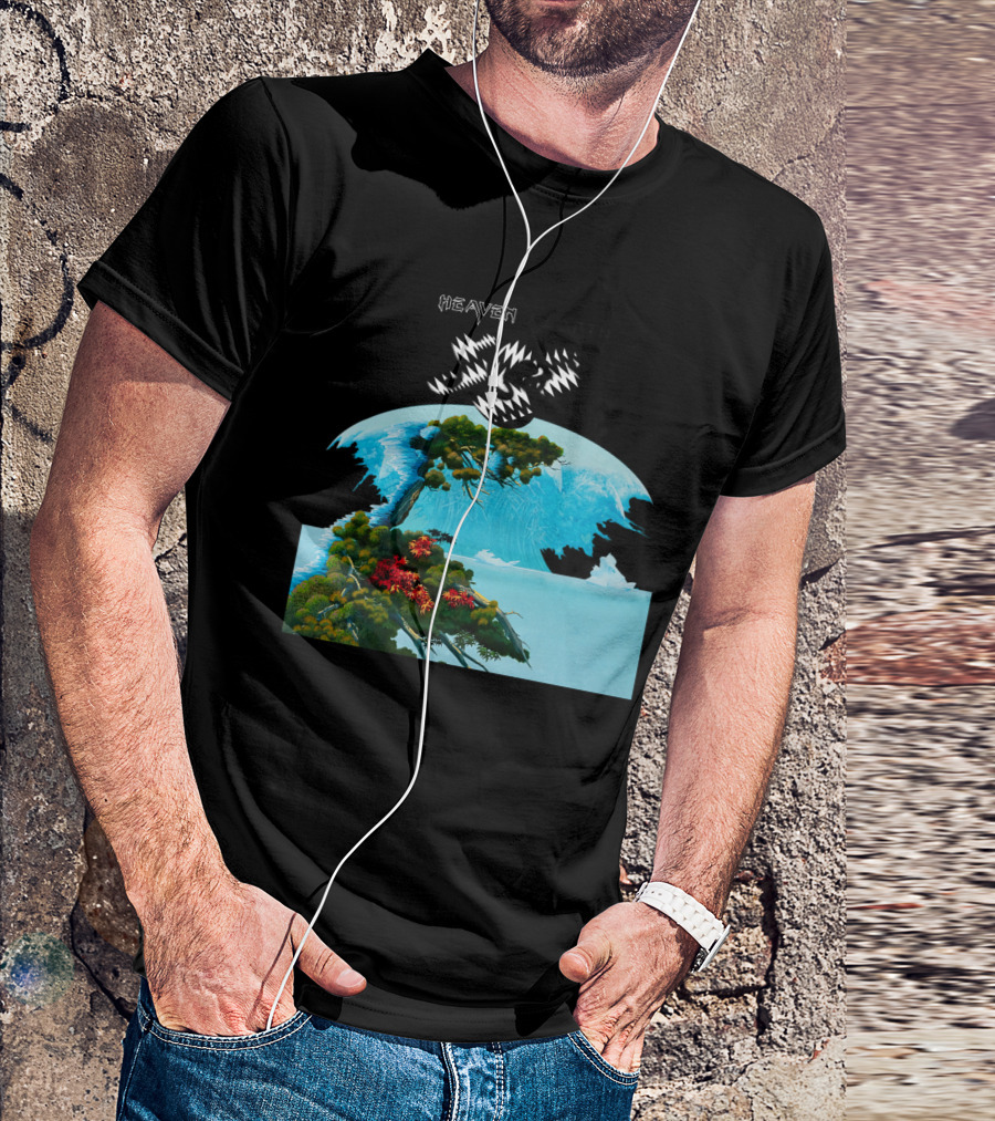 Yes Heaven And Earth Album Cover T-Shirt