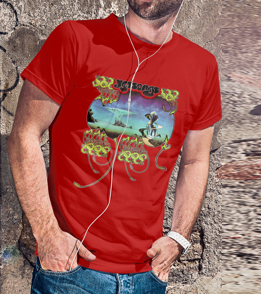 Yes Yessongs Album Artwork Fantasy Landscape T-Shirt