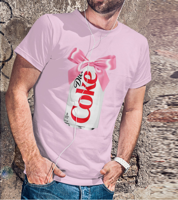 Pink Bow Diet Coke Can T-Shirt