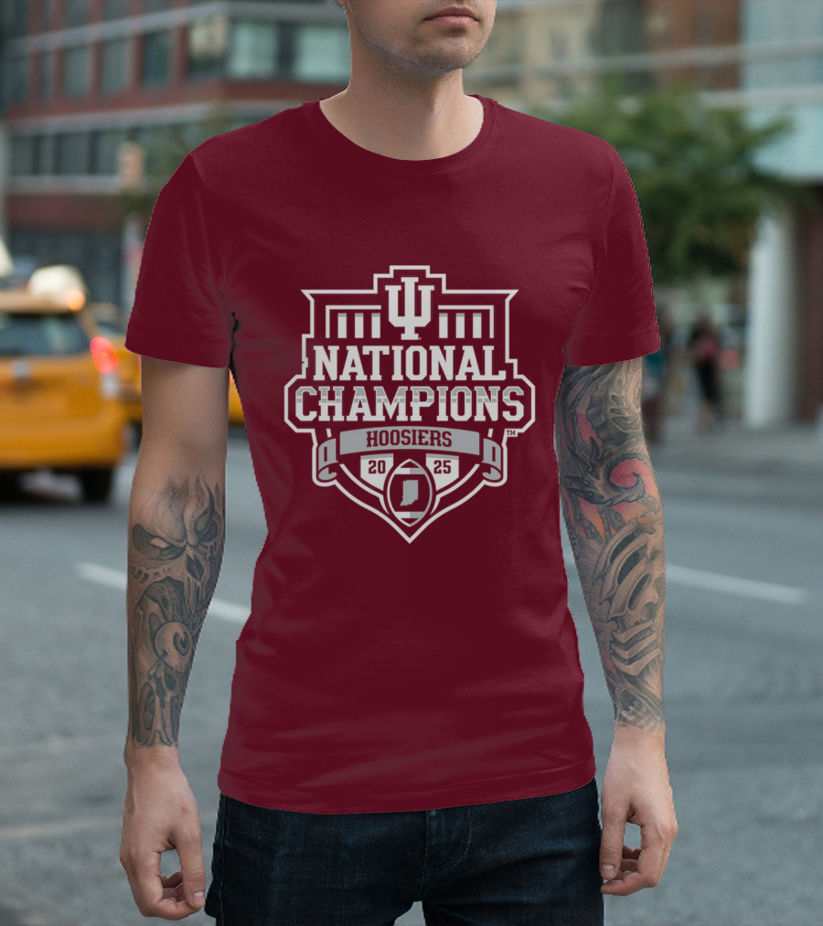 IU National Champions Indiana Hoosiers Football T-Shirt