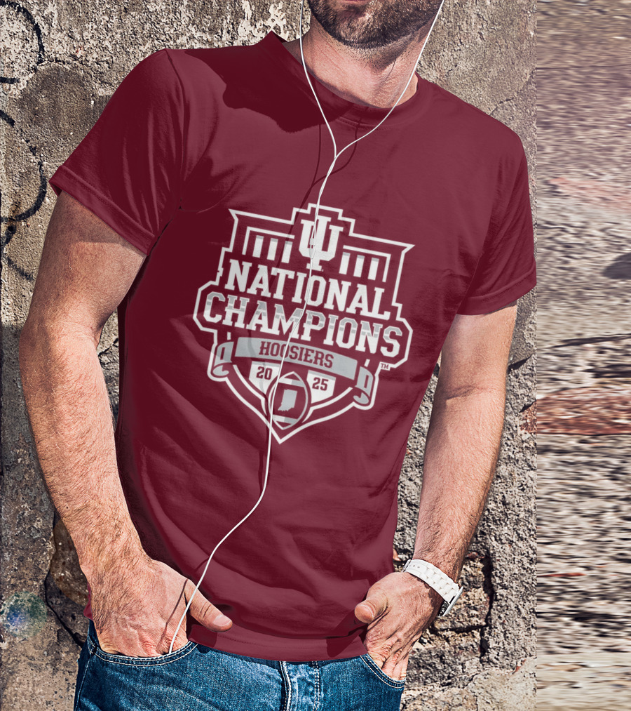 IU National Champions Indiana Hoosiers Football T-Shirt