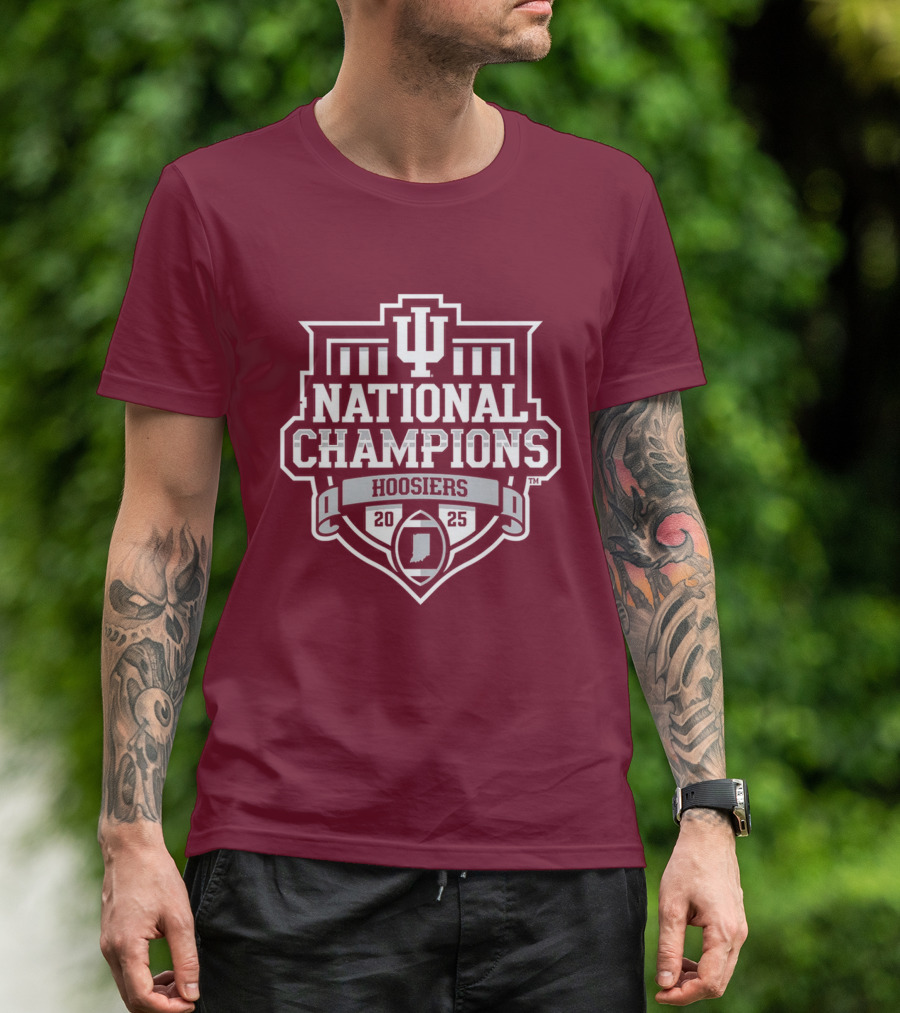 IU National Champions Indiana Hoosiers Football T-Shirt