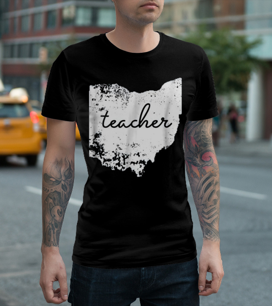 Ohio Teacher Heartfelt Connection To Home State T-Shirt