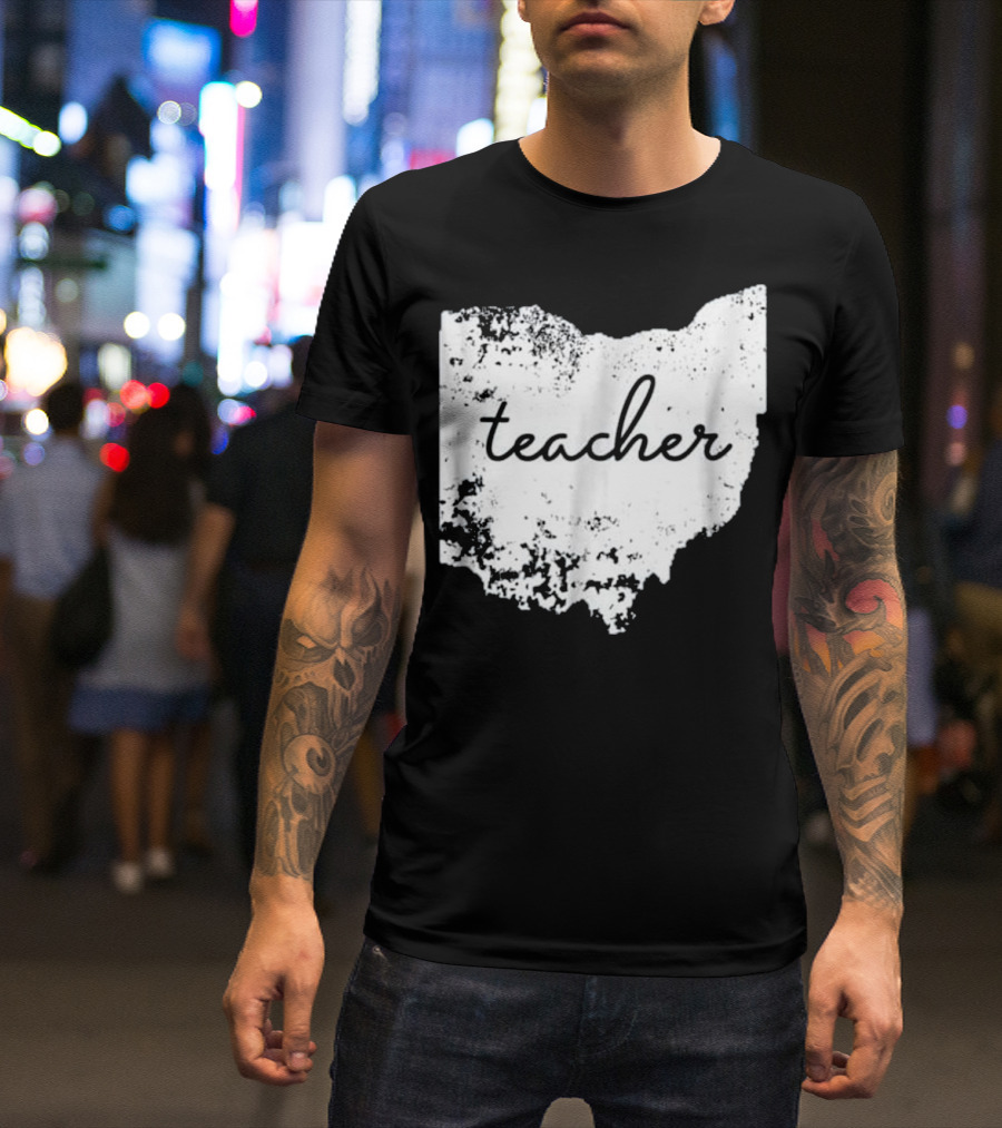 Ohio Teacher Heartfelt Connection To Home State T-Shirt